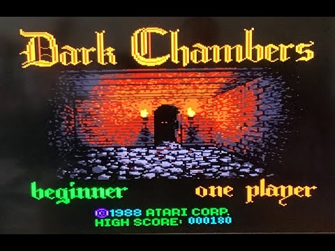 Dark Chambers review for Atari 7800