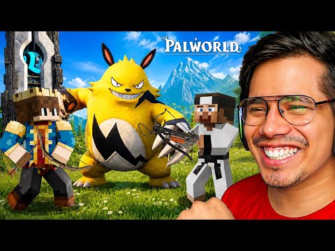 I DEFEATED FIRST BOSS IN PALWORLD WITH JACK 😱