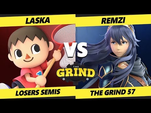 Smash Ultimate Tournament - Laska (Villager) Vs. Remzi (Lucina) The Grind 57 SSBU Losers Semis