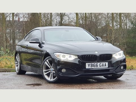 2016 66 BMW 4 Series 2.0 420d Sport 2dr Black