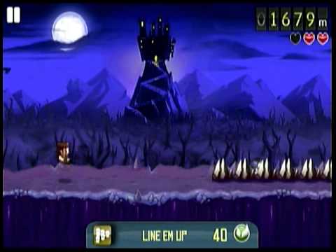 Monster Dash iPhone/iPod Gameplay Video - The Game Trail