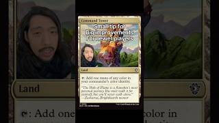 Small tip for big improvement in game play #mtg