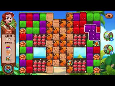 Lost Island Blast Adventure Level 2417 NO BOOSTERS - A S GAMING ✔️