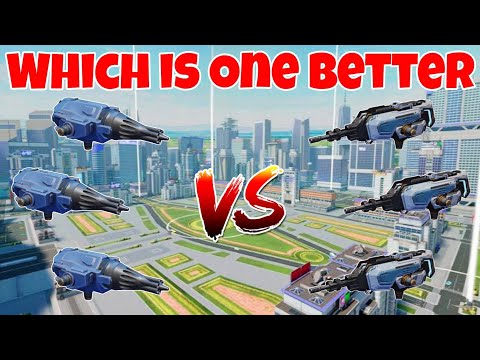 WR🔥 New Machaira VS Nanea Weapon Comparison ||WAR ROBOTS||