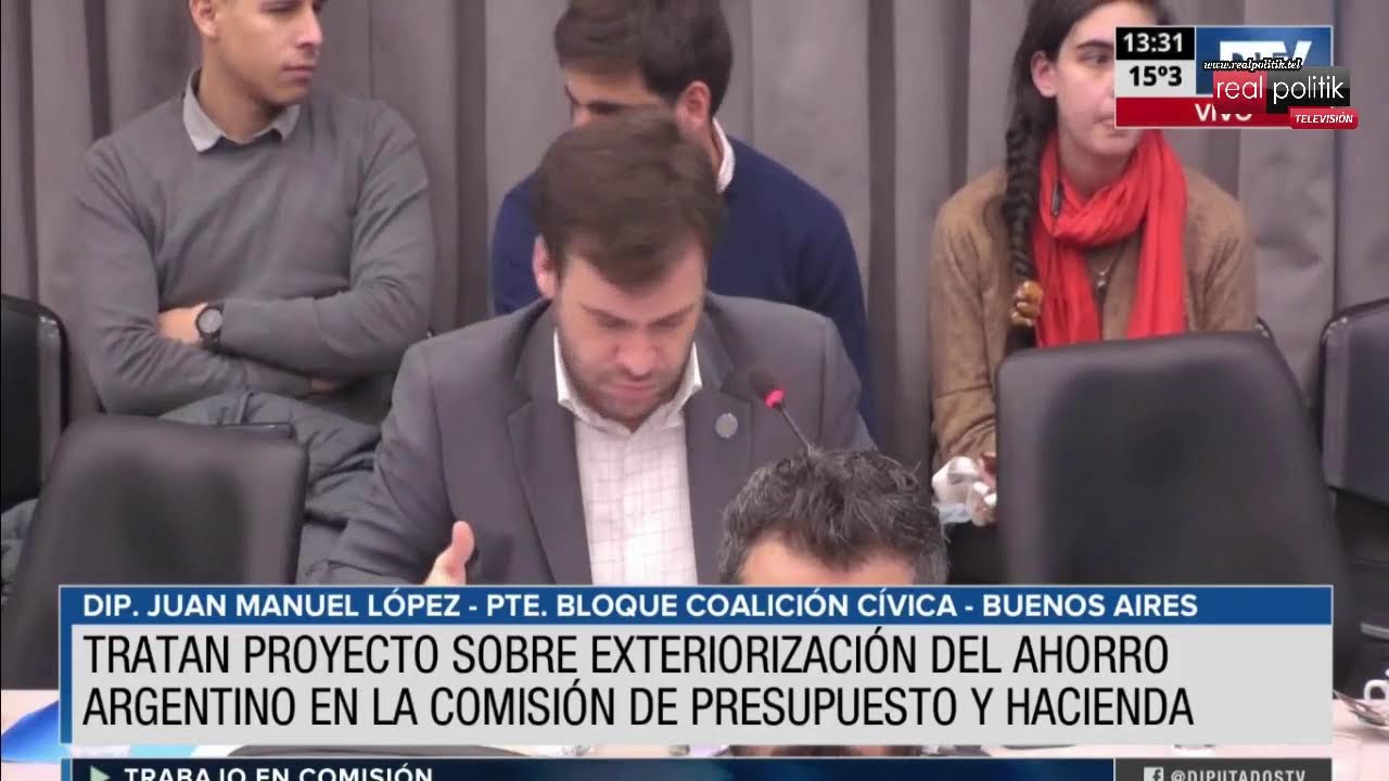 Diputados trabaja en Proyecto de Ley sobre Exteriorización del Ahorro Argentino