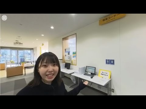 医学部医学科バーチャルキャンパスツアー（附属図書館鹿田分館）