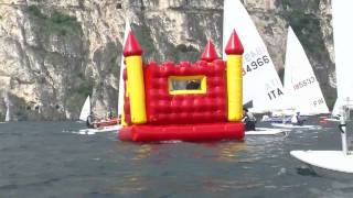 Bouncy castles are surprisingly sea-worthy.