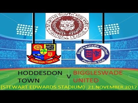 HODDESDON TOWN V BIGGLESWADE UNITED 21.NOVEMBER.2017