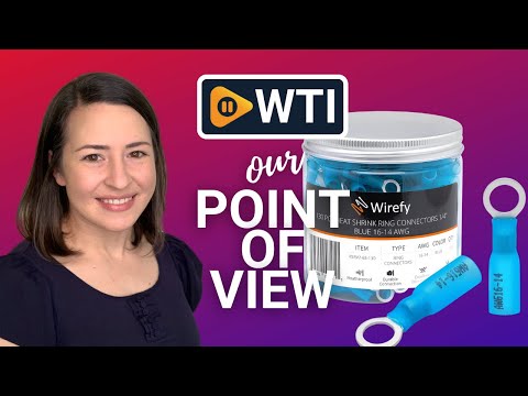 Wirefy Heat Shrink Ring Terminals - WTI product video review