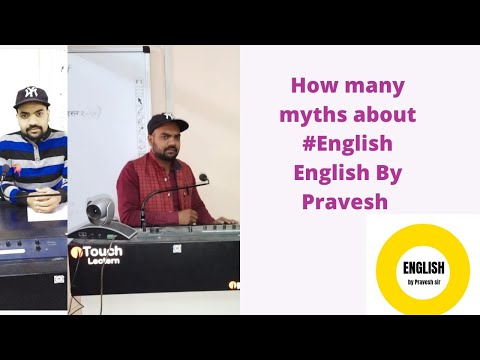 How many myths about English || By Pravesh sir || Join EAE ||