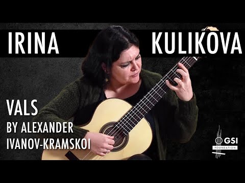 Irina Kulikova performs "Vals" by Alexander Ivanov-Kramskoi on a 2023 Kenneth Brogger guitar