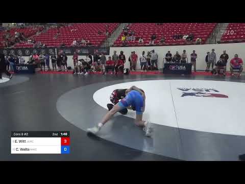 48 Kg Cons 8 #2 - Ezekiel Witt, Junction City High School Wrestling Vs Cole Welte, MWC Wrestling A