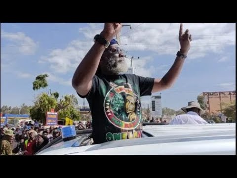 PROF.WAJACKOYAH IN KISII CHEPILAT TOWN .