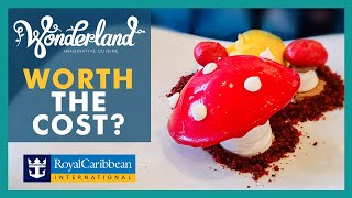 Culinary Magic?! Wonderland Restaurant Review on Harmony of the Seas | Royal Caribbean Cruise
