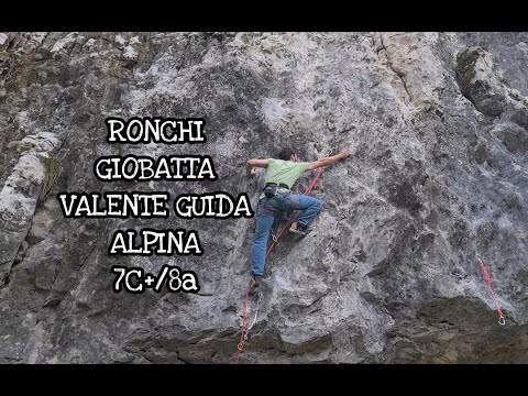 RONCHI GIOBATTA VALENTE GUIDA ALPINA 7C+/8A - FALESIA DEI MIRACOLI