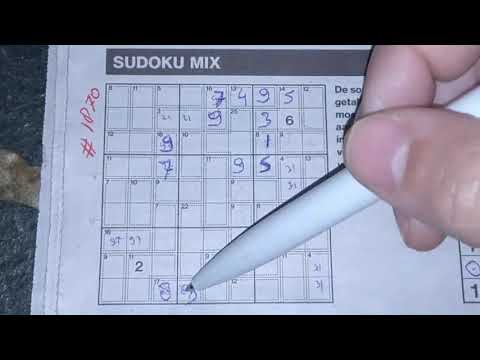 It's game on. (#1871) Killer Sudoku puzzle. 11-11-2020 part 3 of 3