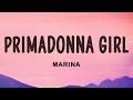 Marina - Primadonna Girl (Lyrics)