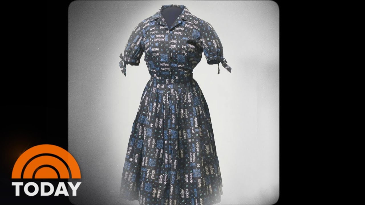 Dress In Smithsonian Was Worn By One Of The Little Rock Nine | TODAY