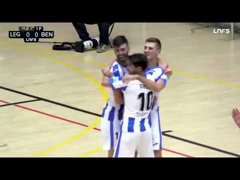 Gol Juanma (1-0) CD Leganés FS - Atlético Benavente. J4, 2Div. LNFS