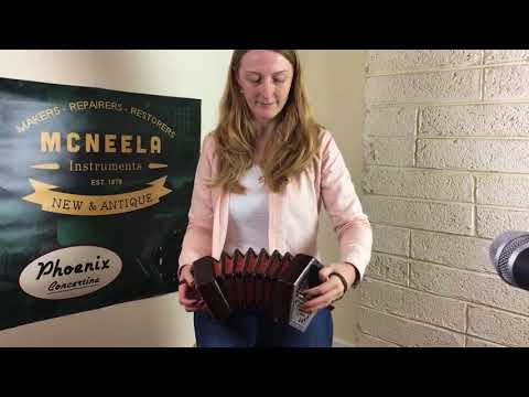 Caitlín Nic Gabhann On The Wheatstone Mayfair Concertina
