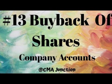 1 Company Accounts And Audit| Accounting of Shares And Debentures | CMA INTER |CA INTER