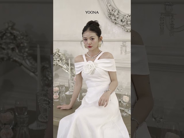 NHT10X612- Đầm gấm rập nhăn 3d