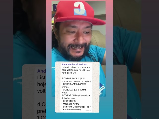 Quem ver algo suspeito, avise!