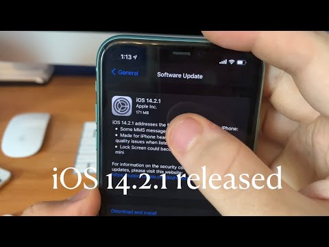 iOS 14.2.1 released!! what's new?