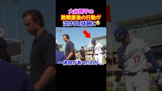 なぜ大谷翔平は最後までベンチに下がらなかったのか…#ドジャース #大谷翔平 #ベッツ