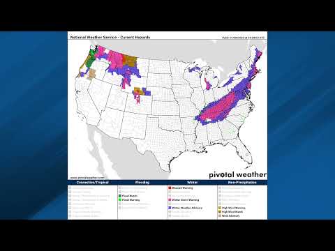 January 6, 2022 Weather Xtreme Video - Afternoon Edition