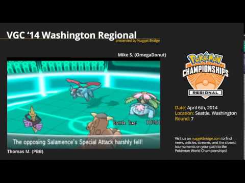 VGC '14 Washington Regional: Thomas M (PBB) vs Mike S. (OmegaDonut)