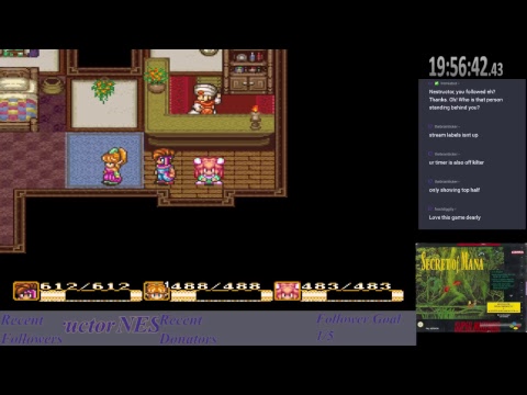 ACC90s #203; 210-212 - NES#48-50; SNES#100 -  Secret of Mana Part 4
