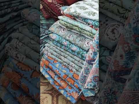 Screen Printed Cotton Fabrics