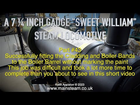 A 7 ¼ INCH GAUGE "SWEET WILLIAM" LOCOMOTIVE - PART #43