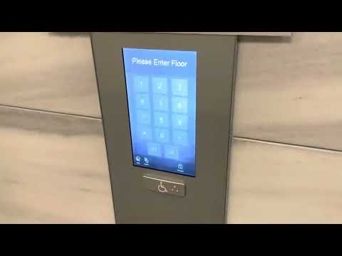 BRAND NEW 2022 Otis Compass 360 SkyRise Traction Elevator at Bosa Waterfront in Vancouver BC