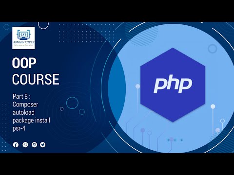 PHP OOP 8 : composer, autoload, PSR-4, package install, Carbon, Collection