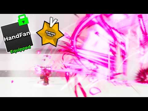 Is the Handfan Weapon WORTH Using? (Lvl 100 Mastery & Full Mythical Showcase) | Hunty Zombies