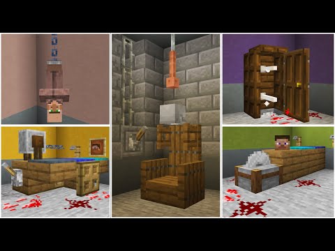 TSMC - Minecraft - Minecraft Tutorial: Scary Horror Medieval Torture Chamber