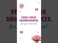 Best Sound Effects For Reels Shorts CapCut Editing Tips