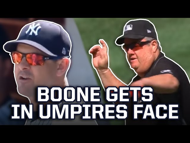 Joe West Ejects Aaron Boone, a breakdown