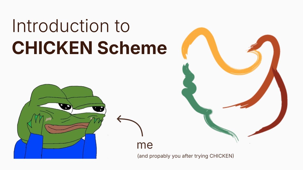 Introduction to CHICKEN Scheme (installation, usage, libraries, documentation)