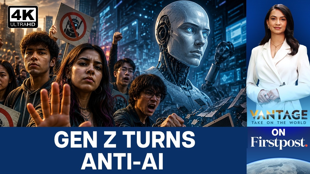 Why Gen Z Is Anti-AI? | Vantage on Firstpost | 4K