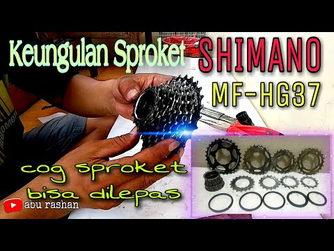 Keunggulan Freewheel / Sprocket Shimano MF-HG37