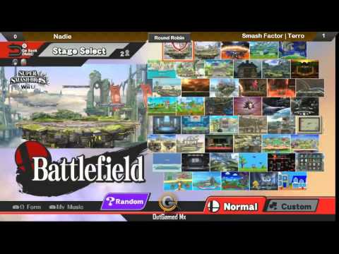 OGMX BiWeeklies v4 - Smash Bros for Wii U - RR - Nadie(Lucina) vs SF Terro(Sheik)