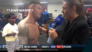 BRADMAN BEST MAKES NRLW SUPERSTAR MILLIE BOYLE UNCOMFORTABLE | AWKWARD & CRINGEWORTHY 😅