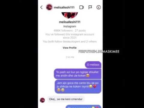 Uau, melisa pranon qe eshte ne lidhje me andin😳Thote qe nje dite do zbulohet gjithcka😳#perputhen