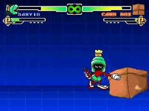 Marvin vs...a cardboard box.