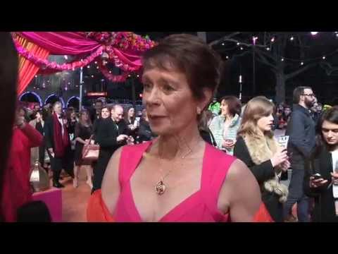The Second Best Exotic Marigold Hotel - CTBF Royal &  World Premiere interview inc Celia Imrie