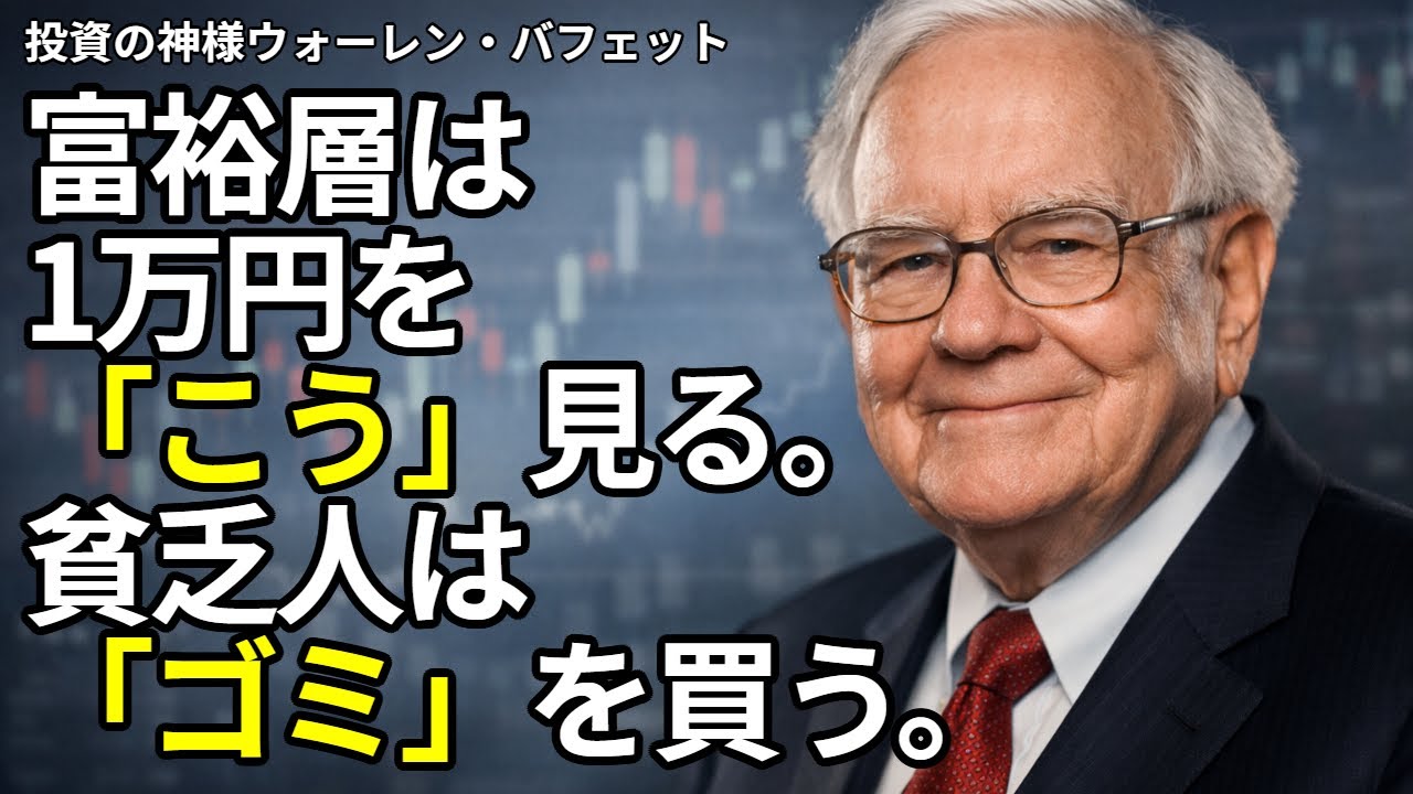 【その1万円、将来の●万円】あなたが財布から出すその1万円は、ただの紙幣ではなく、20年後に●倍に増える「権利書」です。銀行やメディアが決して教えない、貧乏人のお金の使い方に隠された本当の問題点とは？