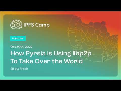 How Pyrsia is Using libp2p To Take Over the World - Elliott Frisch